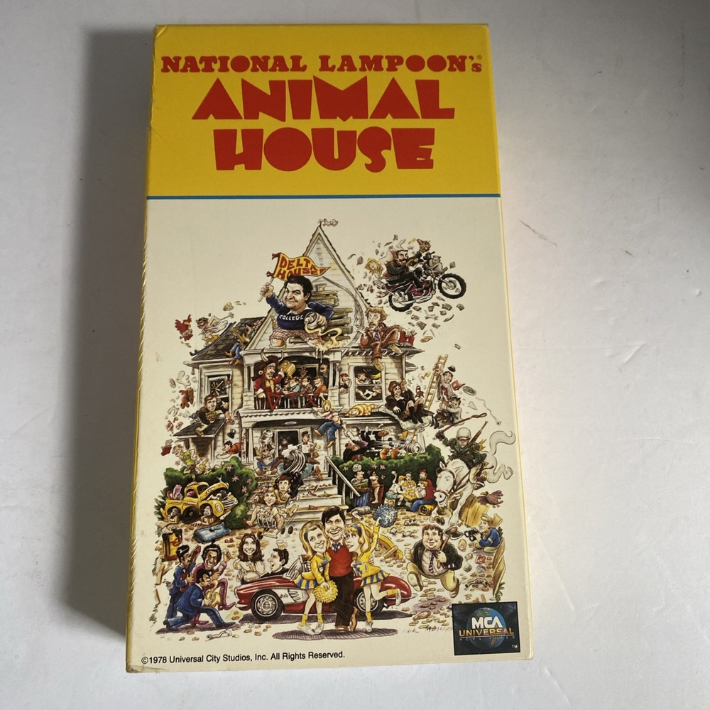 National Lampoon's Animal House 1978 (VHS, 1988) Preowned Great Condition tested