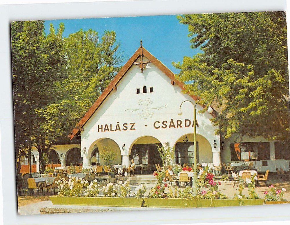 Postcard Fishers Inn Keszthely Hungary