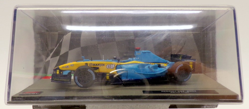 Altaya 1/43 Scale Renault R24 F1 2004 Jarno Trulli #7 Collectible Model
