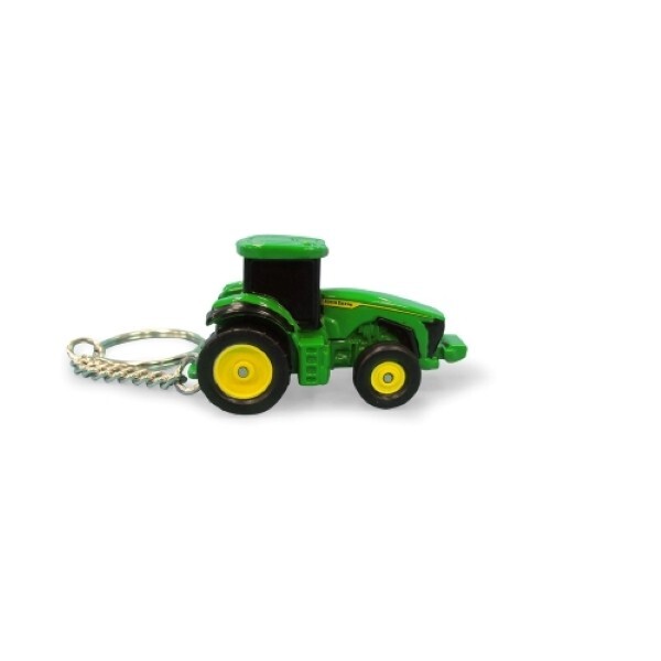 John Deere 8R 410 Die Cast Tractor Keychain LP74855