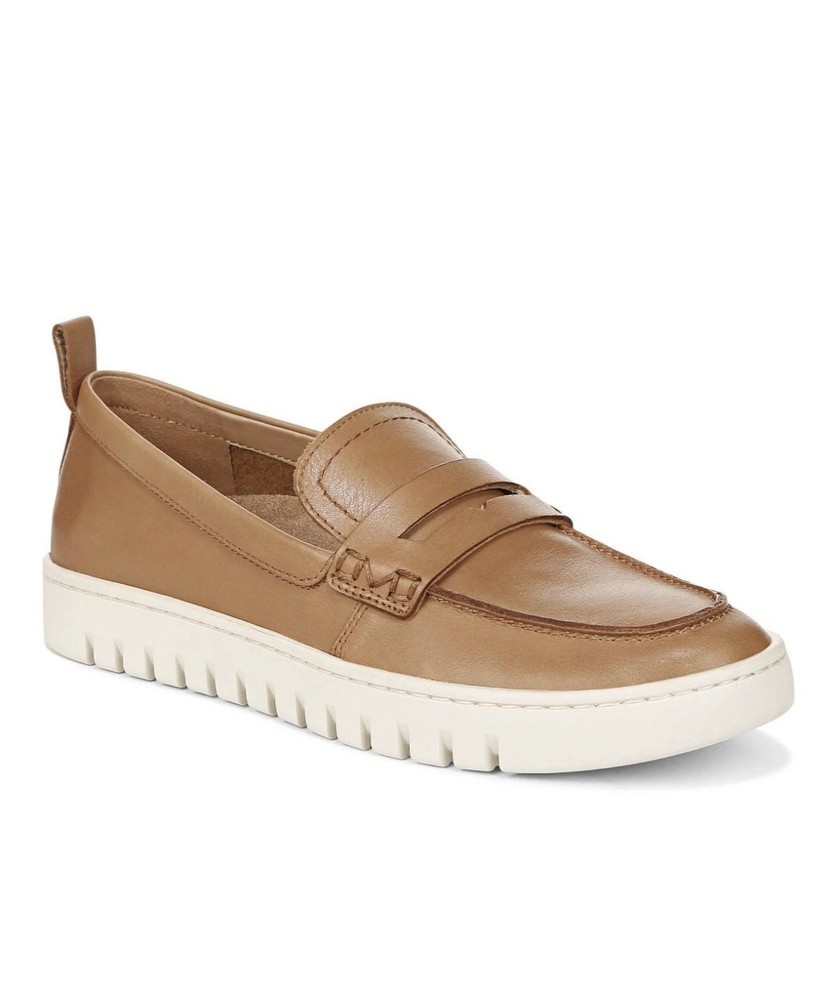 Vionic Womens Uptown Loafer  leather camel new in box M11