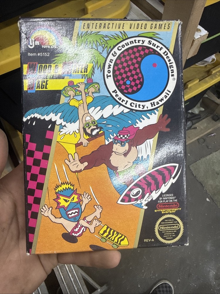 T&C Surf Designs: Wood & Water Rage (Nintendo Entertainment System, 1988)