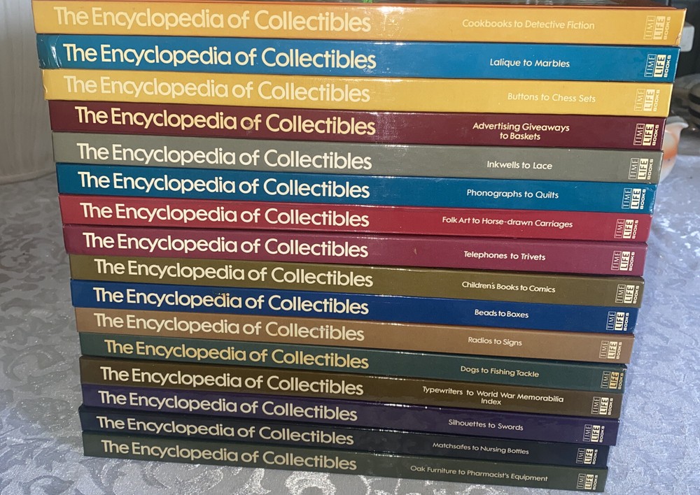 The Encyclopedia of Collectibles Time Life Books 1978-1980 Complete 16 Vol. Set