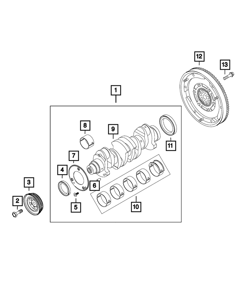 Genuine Mopar Dowel Pin 68117034AA