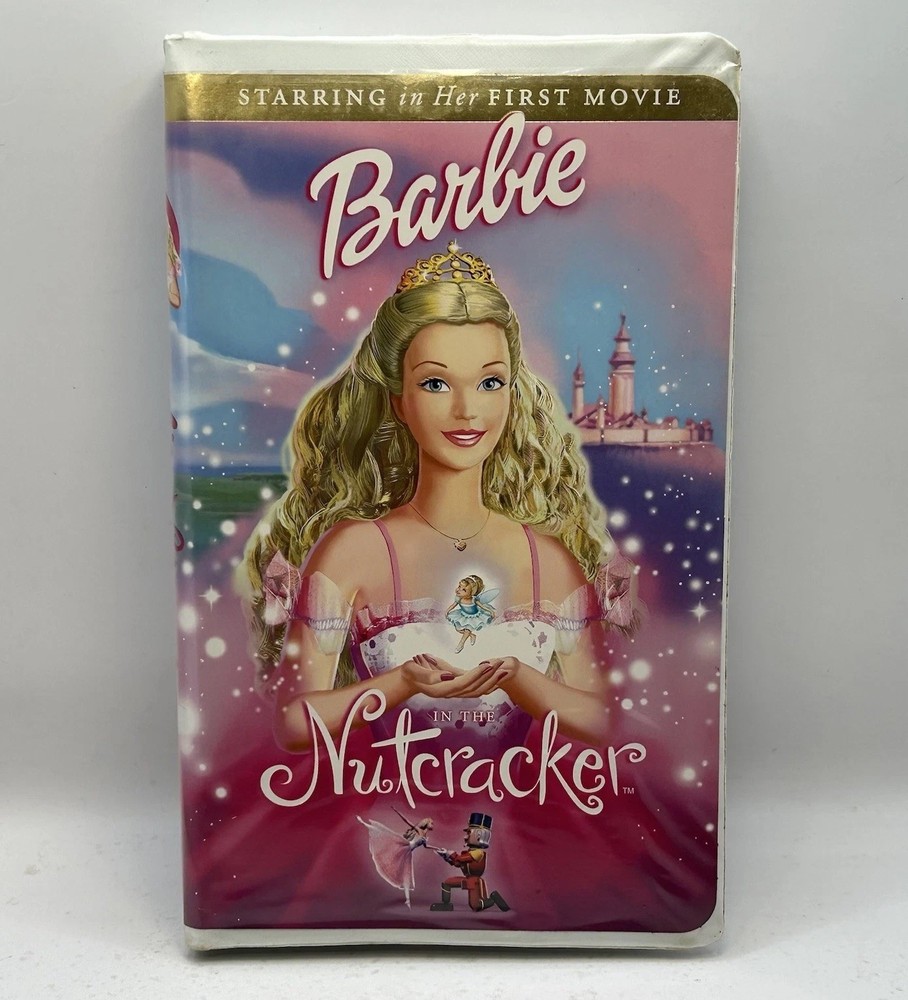 Barbie in the Nutcracker VHS 2001 Video Tape Movie Vintage Clamshell Nearly New!