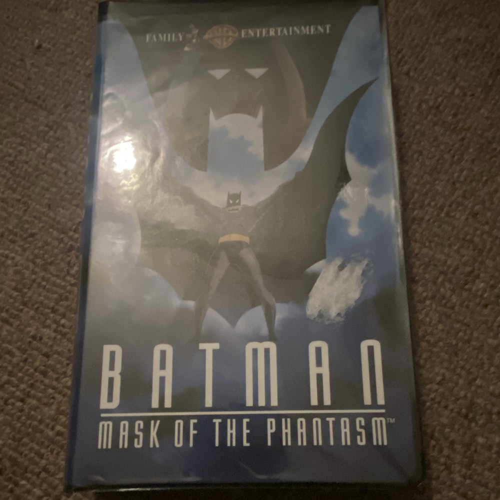 Warner Home Video Batman: Mask of the Phantasm VHS NTSC PG 1994 Clamshell