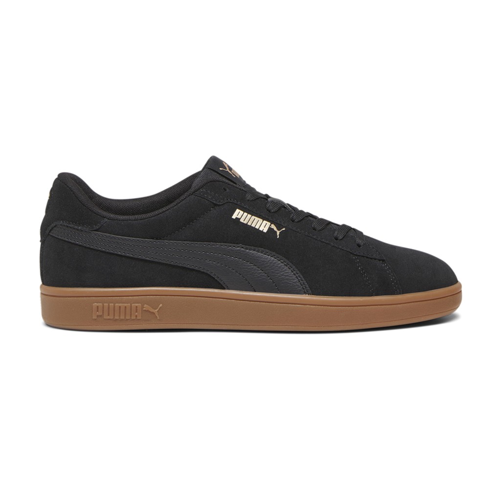 PUMA Smash 3.0 Lace Up  Mens Black Sneakers Casual Shoes 39098410