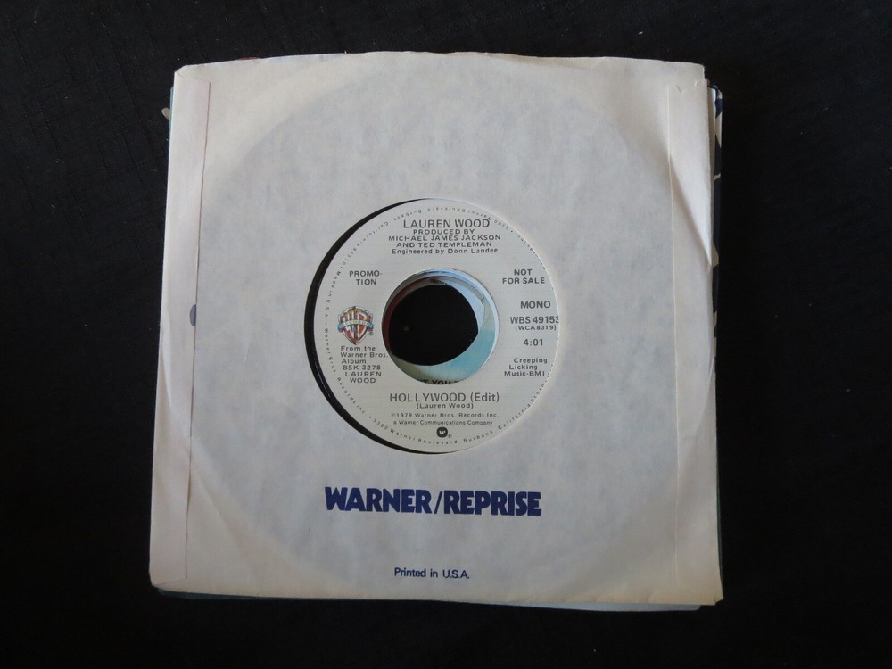LAUREN WOOD – Hollywood PROMO Unplayed Old Stock