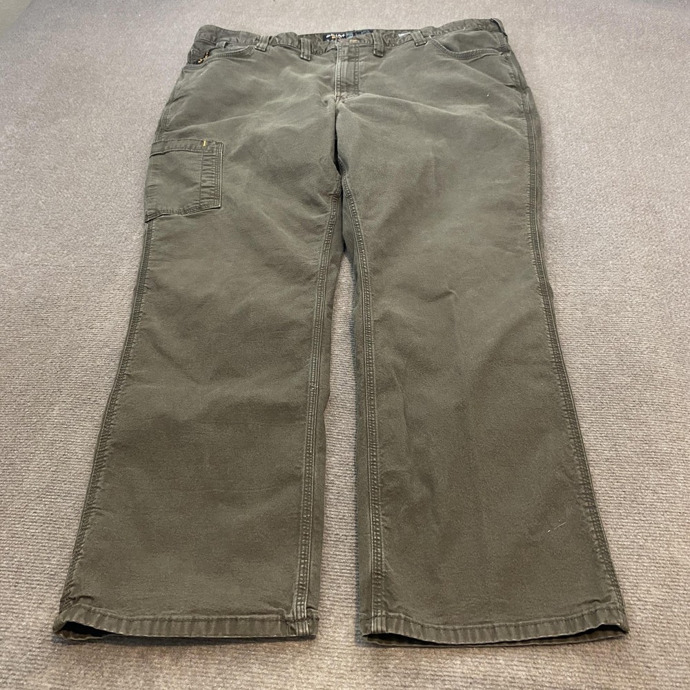 Ariat Rebar M4 Pants Mens 48 Fits 47W x 31L Carpenter Canvas Workwear Stretch