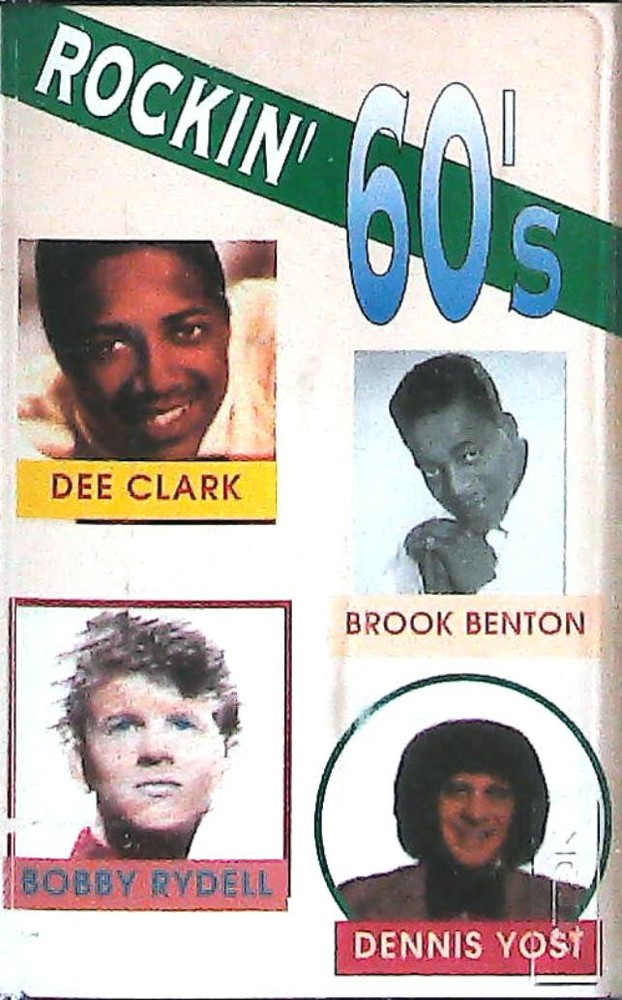 Rockin' 60's Various Artists Top Hits Cassette Tape