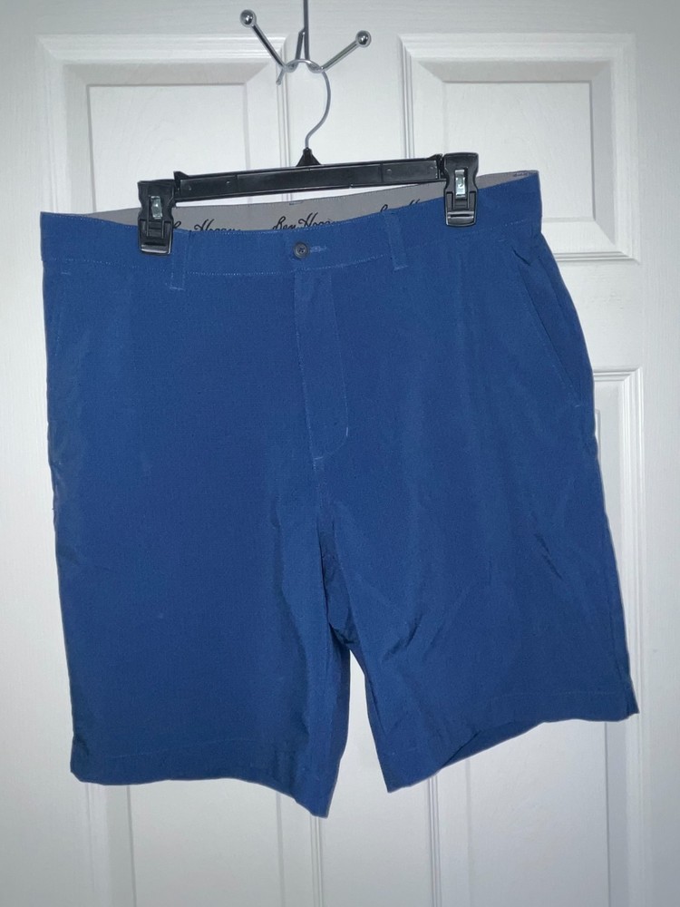 Ben Hogan Mens sz34 Blue Golf Shorts
