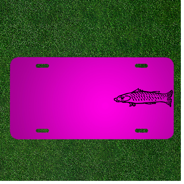 Custom Personalized Car License Plate With Add Names To Fish Aquatic Animals