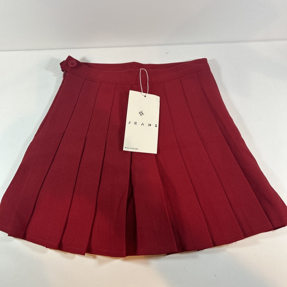 American Apparel Red Tennis, Mini Skirts XS NWT's Women High Rise Mini Skirt