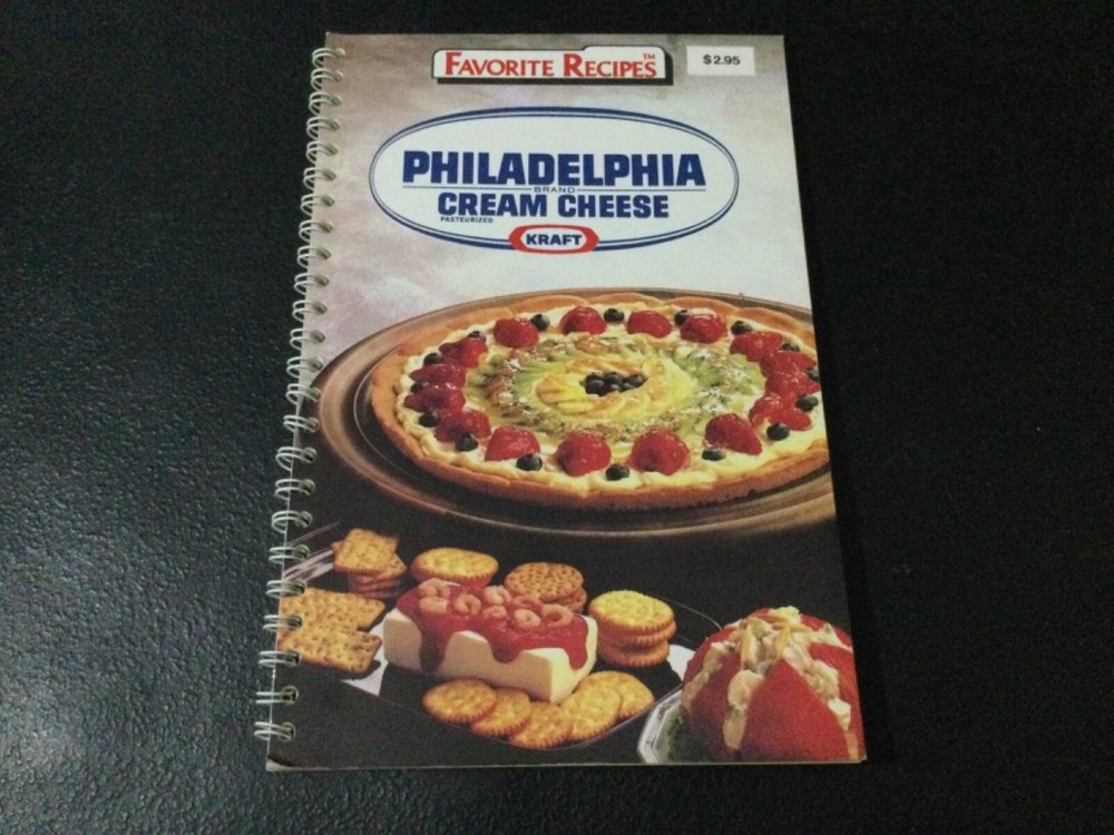 1988 Kraft Philadelphia Cream Cheese Favorite Recipes
