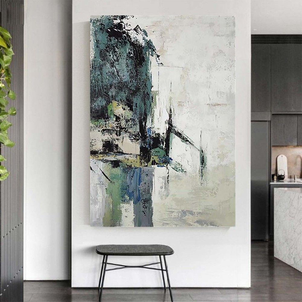 Home Decoration Canvas Handmade Oil Painting Abstract Wall Art Hanging Picture