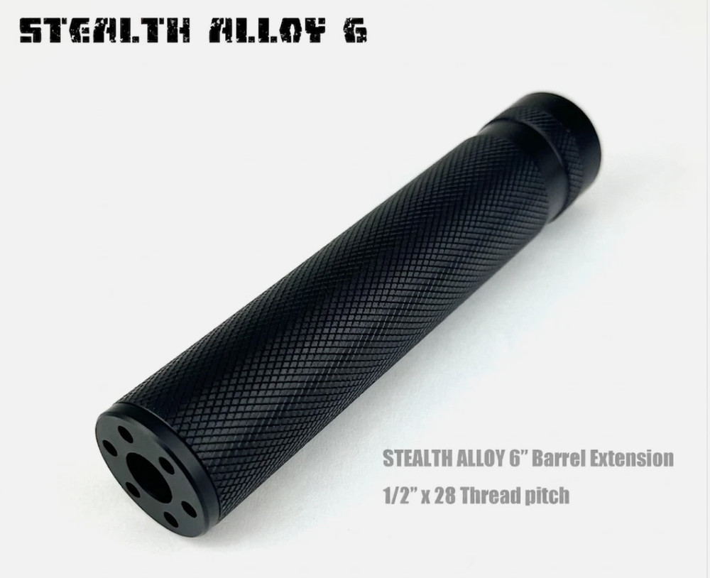 STEALTH ALLOY 6 Muzzle Brake for 1/2*28 GBB