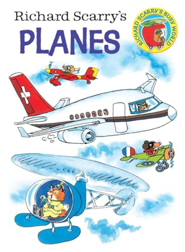 Richard Scarry's Planes - Board Books