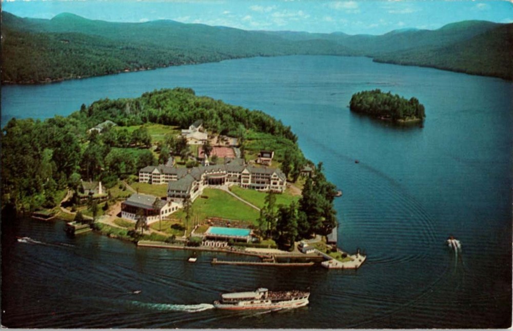 Sagamore Hotel Adirondacks - Bolton Landing - Lake George New York NY BJ9648
