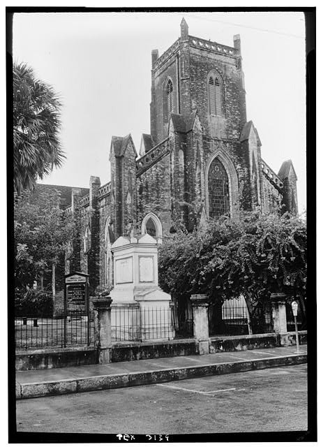 Galveston Texas St Mary Cathedral 1930s Gothic Church Historic Building