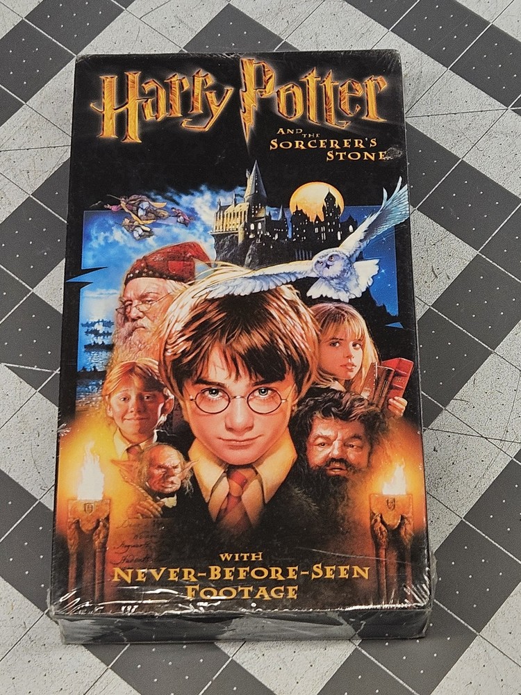 Harry Potter and the Sorcerer's Stone VHS Tape Sealed NEW Never-Before-Seen