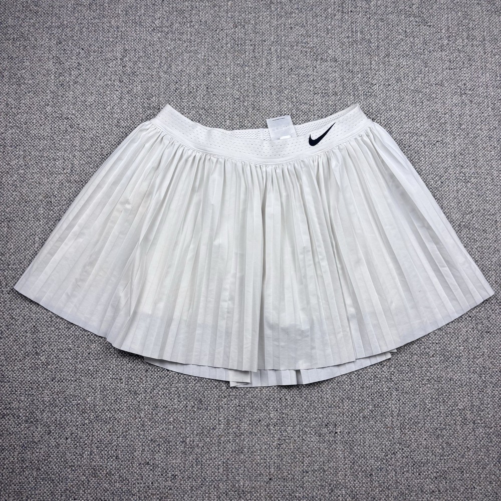 Nike Court Victory Women's Dri-FIT Tennis Skirt Skort White Sz Medium