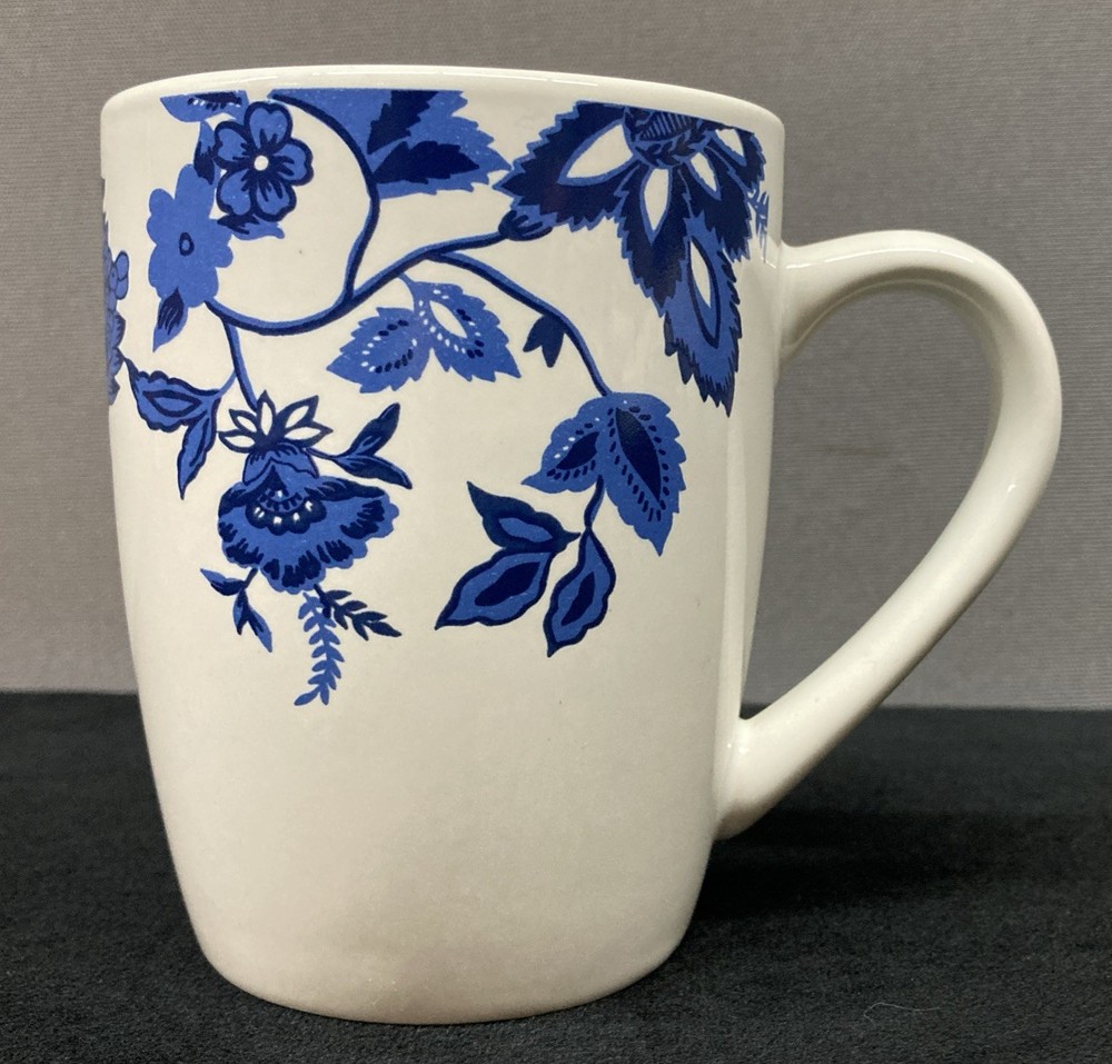 Royal Norfolk Blue Floral Coffee Cup Mug 14oz