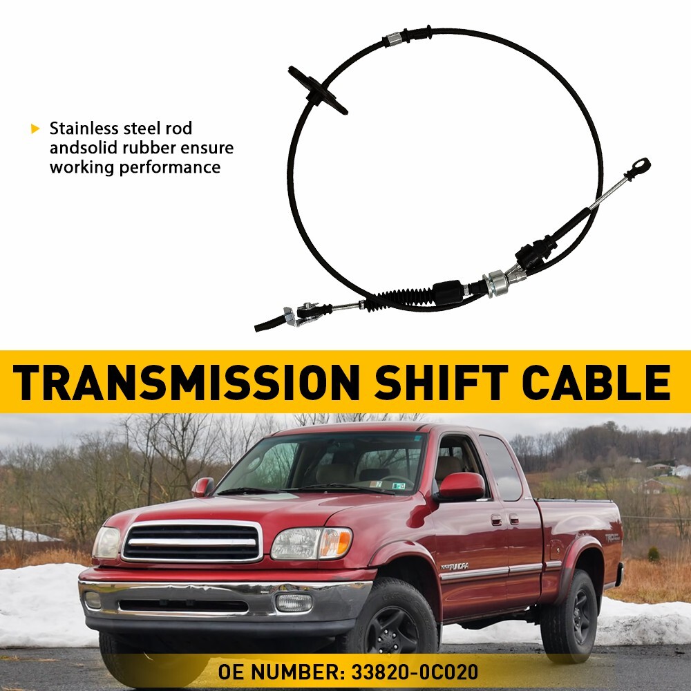 2000-04 Toyota Tundra Automatic Transmission Column Shift Cable 33820-0C020