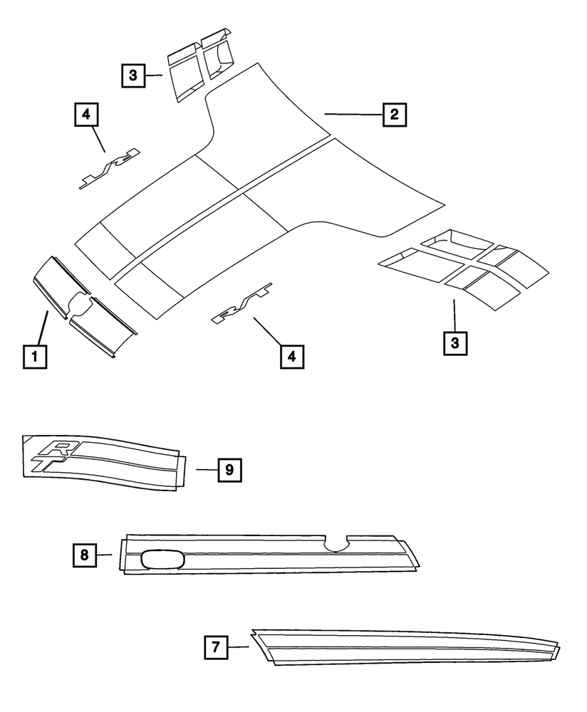 Genuine Mopar Decal 68042868AA