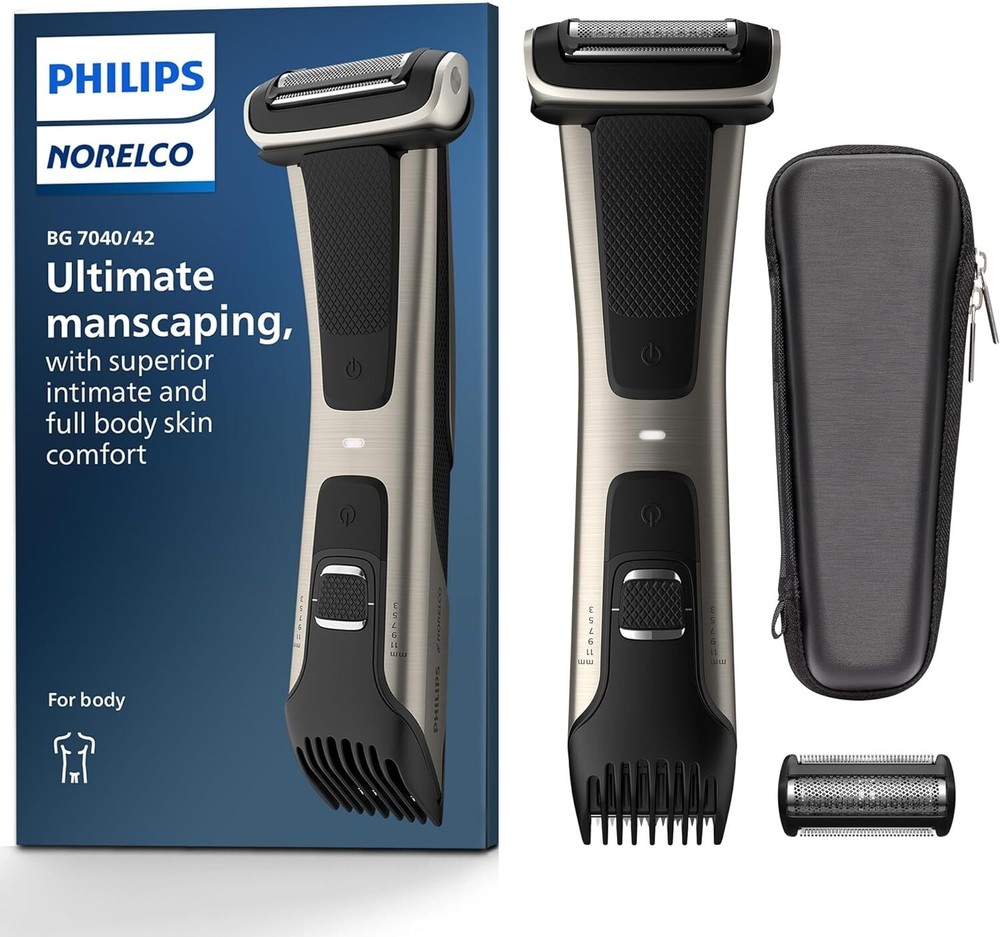 Philips Norelco BG7040/42 Bodygroom Series 7000 Brand New Trimmer