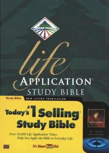 Life Application Study Bible, New Living Translation - Hardcover - GOOD