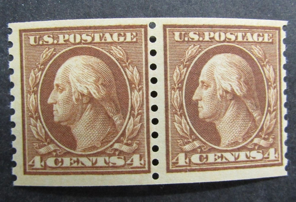 nystamps US Washington Stamp # 457 Mint OG NH $130 Pair         Y29x2756