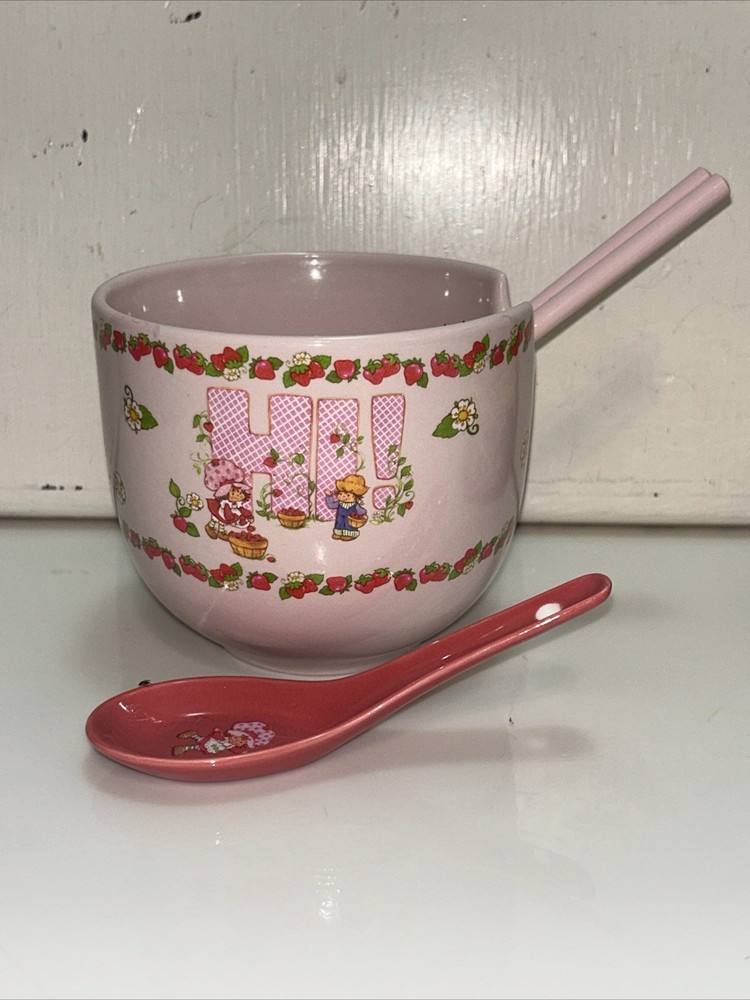 Strawberry Shortcake Ramen Bowl Set