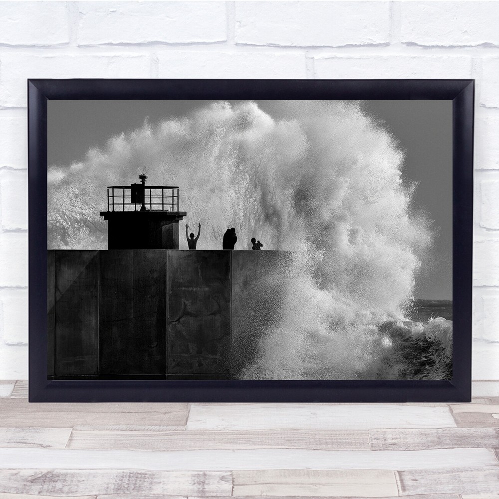 Summer Games Water Adventure Waves Sea Action Performance Mood Wall Art Print