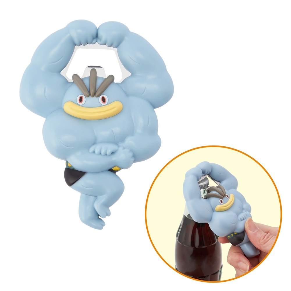 Pokemon Center Training Time Machamp Bottle Opener Magnet Japan Limited Kitchen