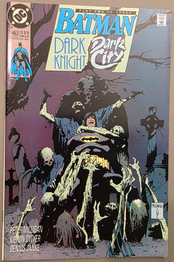 Batman #453 Vol. 1 1990 DC Comics Comic Book | Very Good +