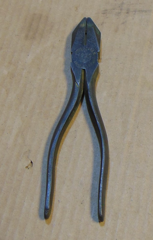 Vintage Utica 1950-6 6-Inch Lineman's Pliers