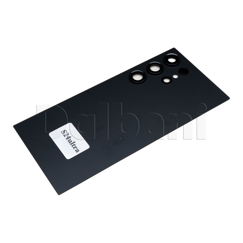 Back Glass Rear Housing Battery Cover For Samsung Galaxy S24 Ultra SM-S928 Black