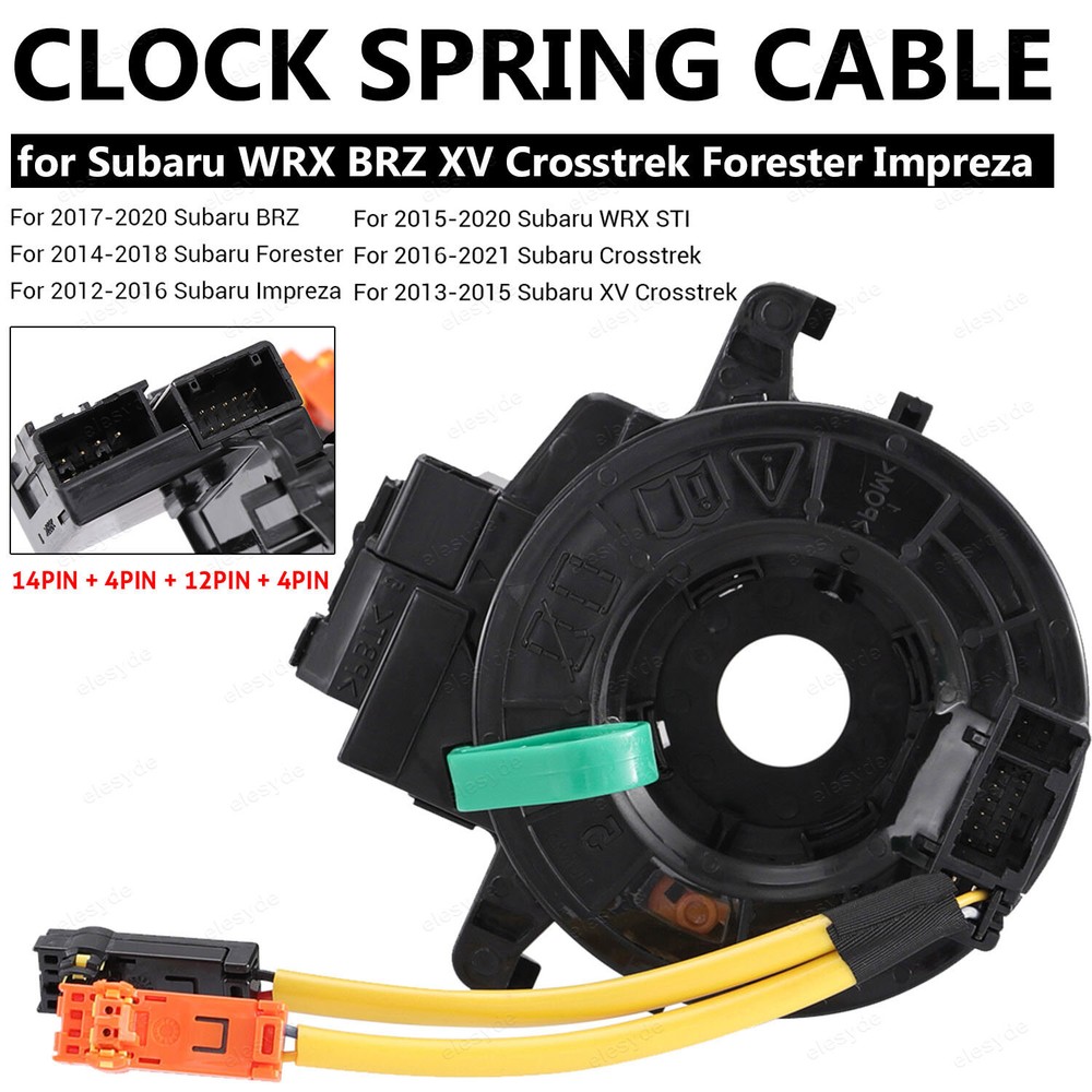 Clock Spring Cable for Subaru WRX BRZ Crosstrek Forester Impreza 83196-FJ030