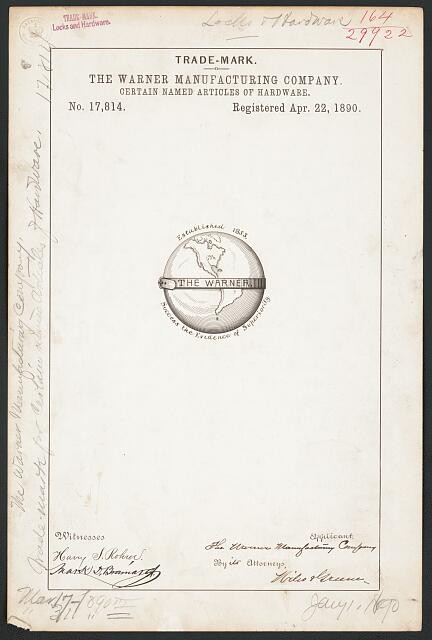 Photo: The Warner Manufacturing Company for The Warner. brand