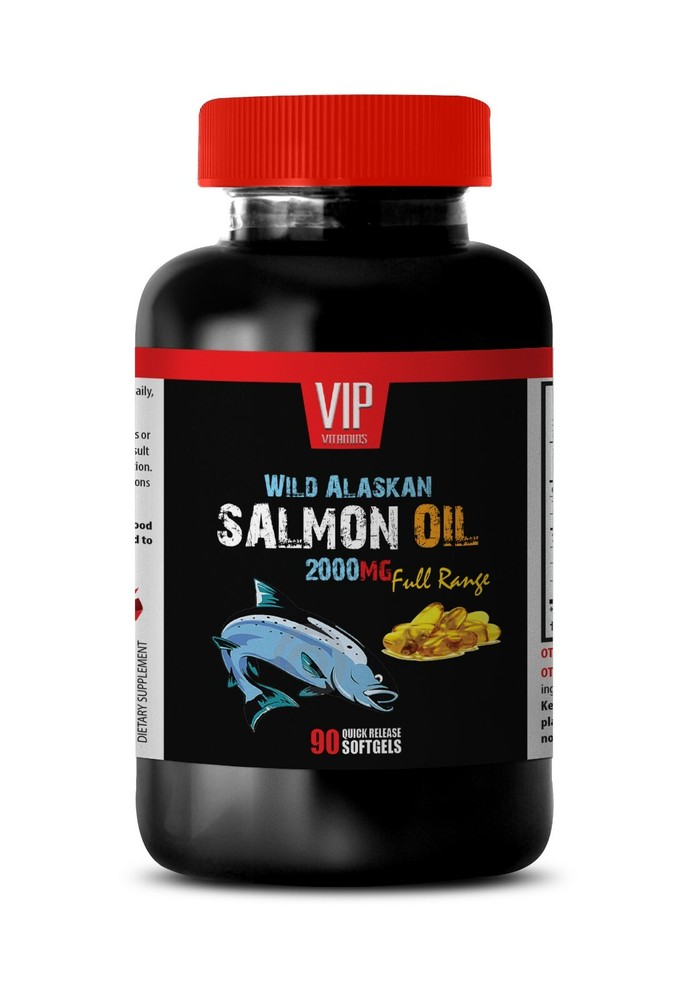 weight control supplement - WILD SALMON OIL 2000mg - reduce inflammation 1B