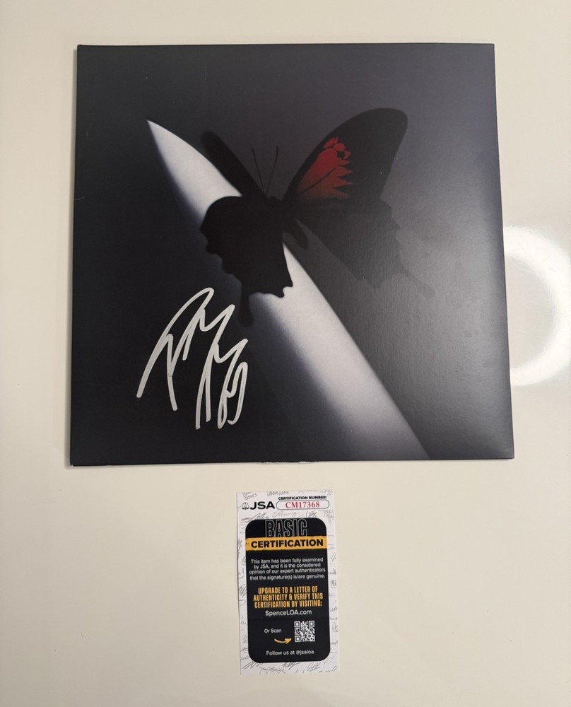 Post Malone Autographed Twelve Carat Toothache Vinyl Record Star JSA COA