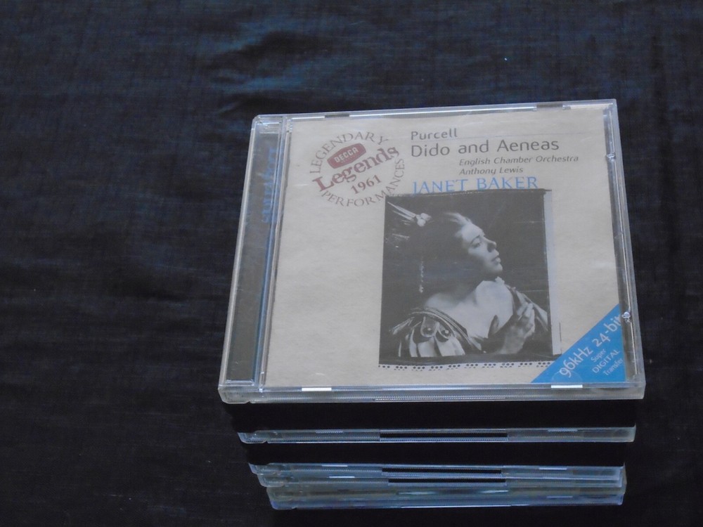 Purcell - Janet Baker, English Chamber Orchestra, Anthony Lewis Dido & Aeneas CD