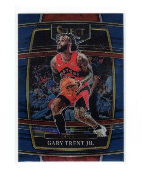 2021-22 Panini Select - Concourse Blue #25 Gary Trent Jr.