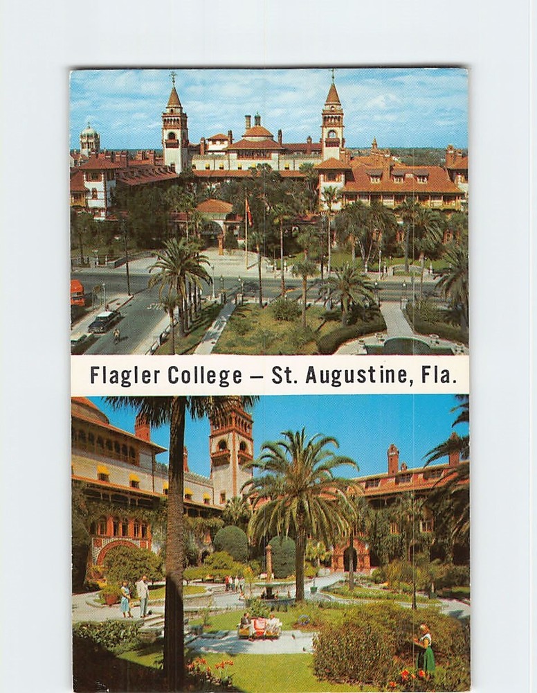 Postcard Flagler College Saint St. Augustine Florida USA North America