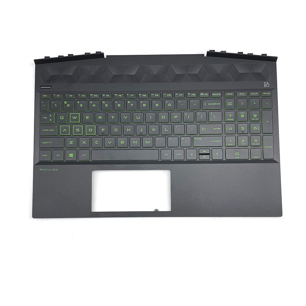 New Palmrest w/Backlit Keyboard Green For HP Pavilion 15-DK 15T-DK L57593-001 US