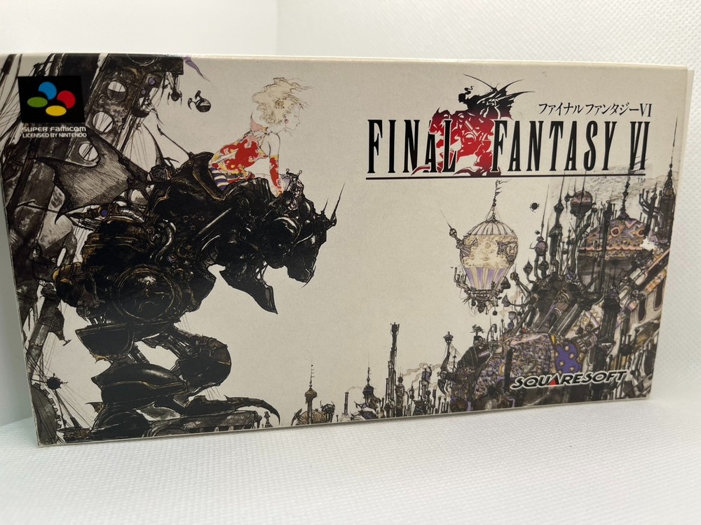 Final Fantasy VI FF6 SUPER FAMICOM SFC Japanese Version  Nintendo