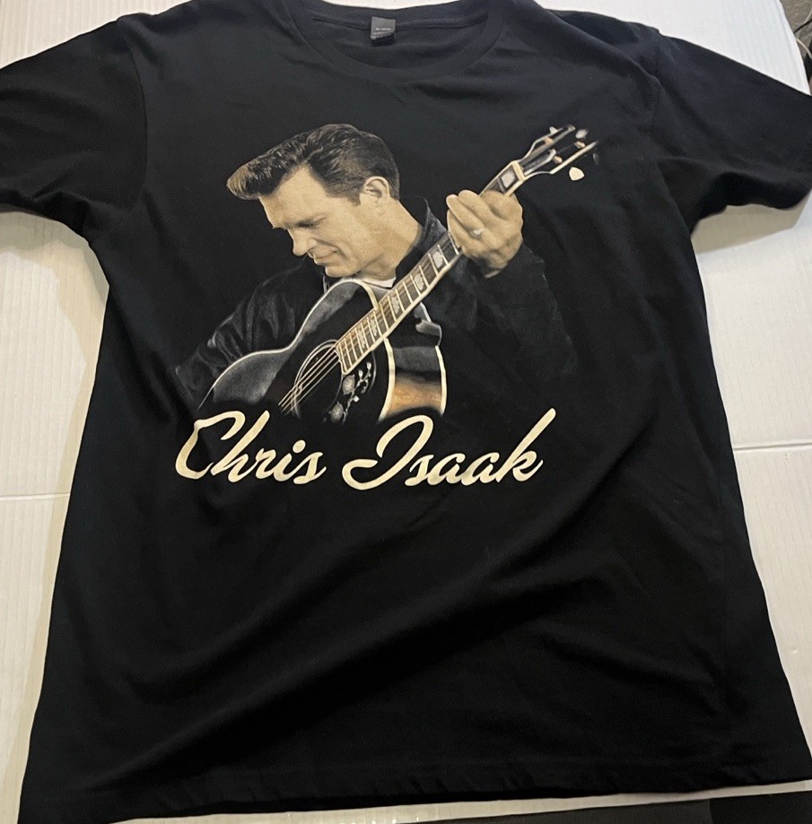 Chris Isaak Concert Tour T-shirt Medium