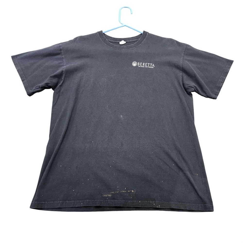 Beretta Shirt Mens Large Black ARX 100 Rifle Graphic Tee Shooting Gun Hunting