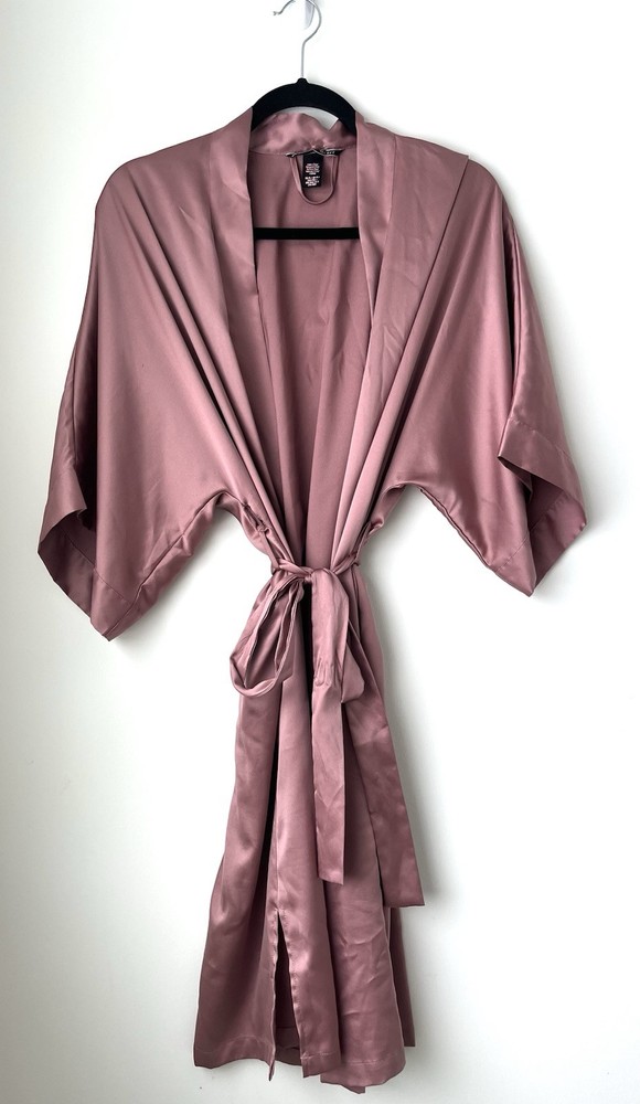 Victoria's Secret Satin Kimono Robe - Dusty Rose