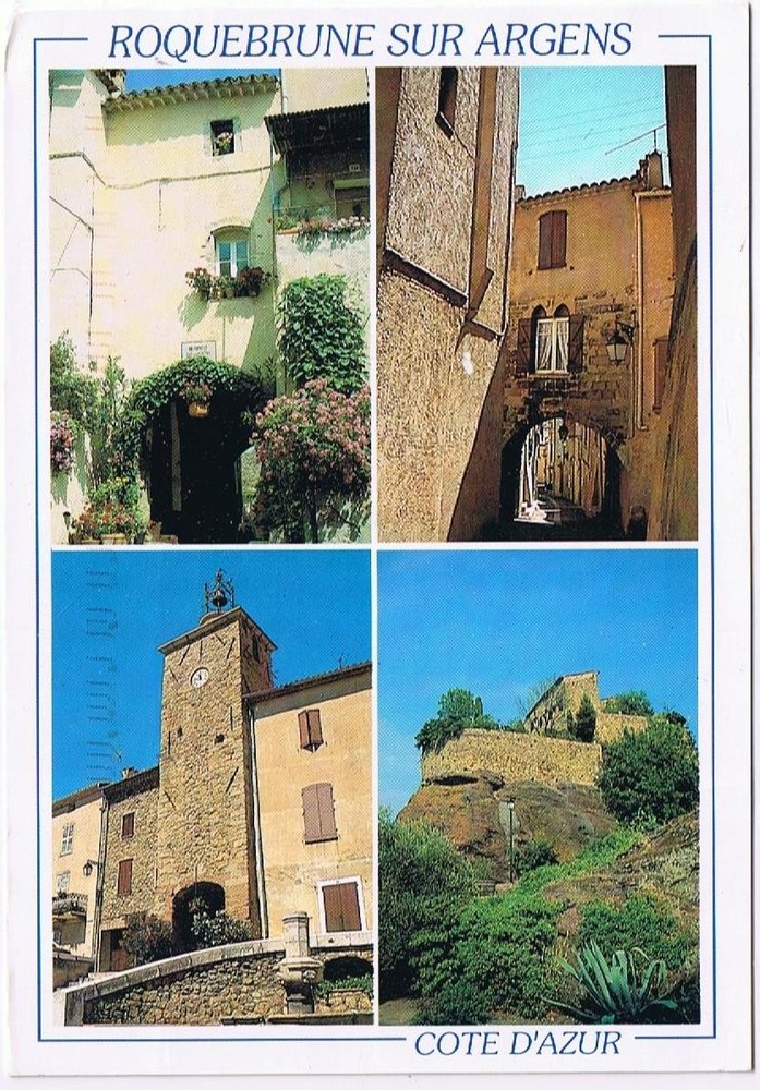 France Postcard Roquebrune sur Argens Le Portalet Multi View